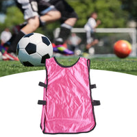 1x Loose Fitment and Lightweight Child Sports Training BIBS Vests for Basketball Cricket Soccer Football Rugby Mesh