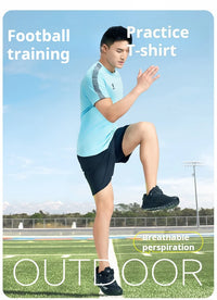 Kelme Sports T-shirt Men's Football Training Suit Short Sleeved Casual Outdoor Running Fitness Breathable Top Summer