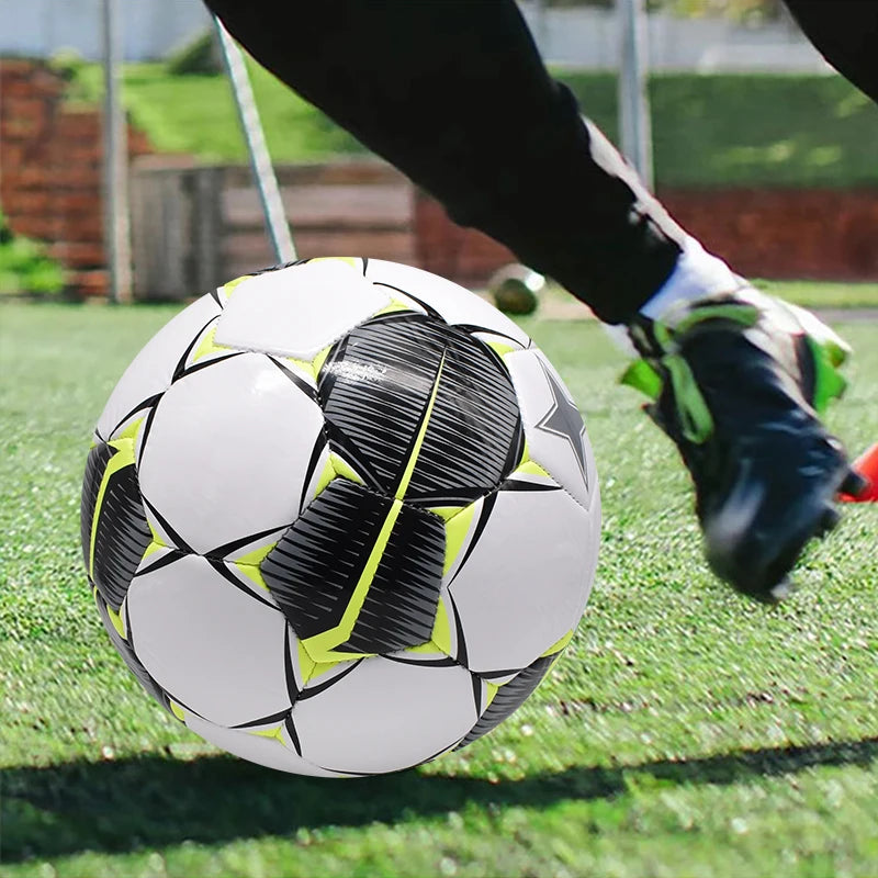 Newest Soccer Ball Standard Size 5 Offical Machine-Stitched Football Ball PU Sports League Match Training Balls futbol voetbal