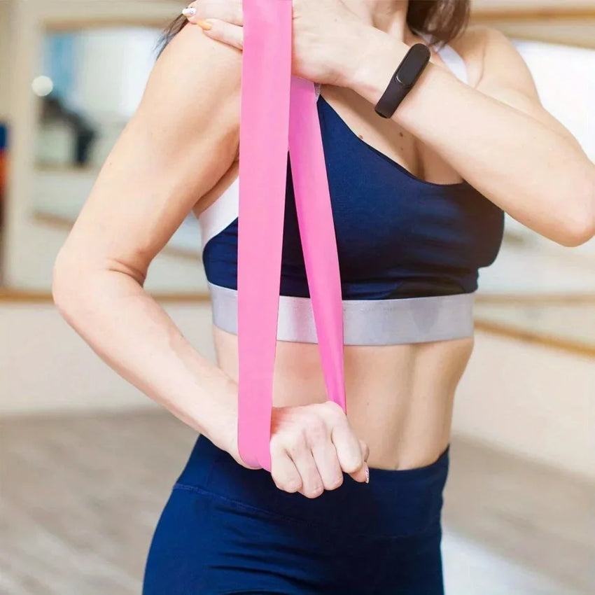 Fitness Elastic Resistance Bands Home Training Yoga Sport Resistance Bands Stretching Pilates Crossfit Workout Gym Equipment