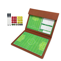 JIANNA Football Tactics Board Folding Portable Magnetic Game Coaching Board