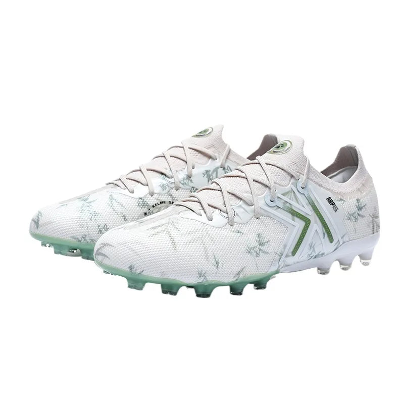 Kelme Mg Top Football Shoes Men's Short Nails Natural Artificial Grass Professional Competition Training Football Shoes