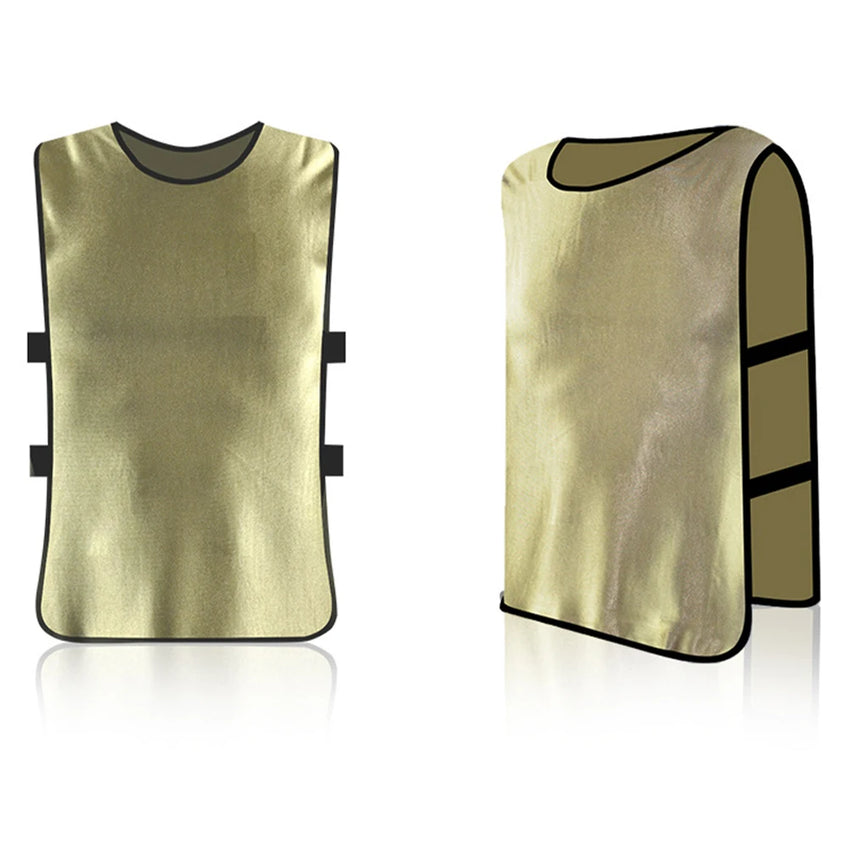 1x Loose Fitment and Lightweight Child Sports Training BIBS Vests for Basketball Cricket Soccer Football Rugby Mesh