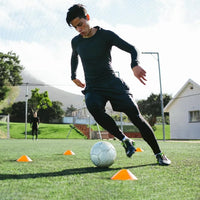 20 pcs football cone plate football training plate agility practice  Sign Dish Cones Outdoor Basketball Training Sports,5 color