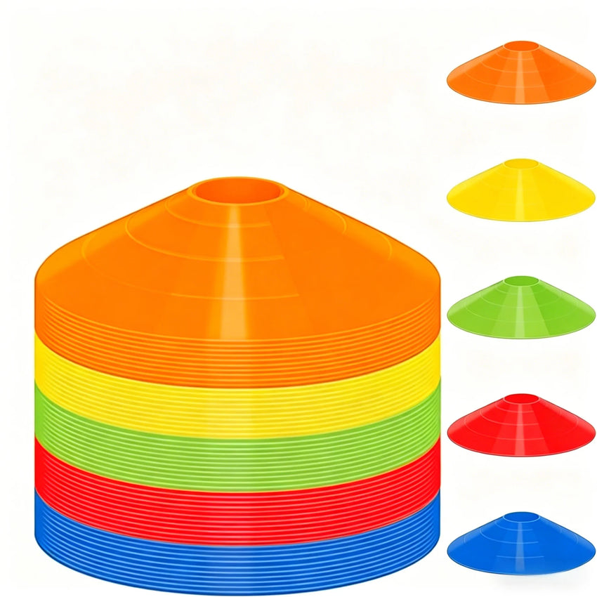 10pcs football training cone Disc plate football plate agility practice  Sign Dish Cones Outdoor Football  Basketball Training