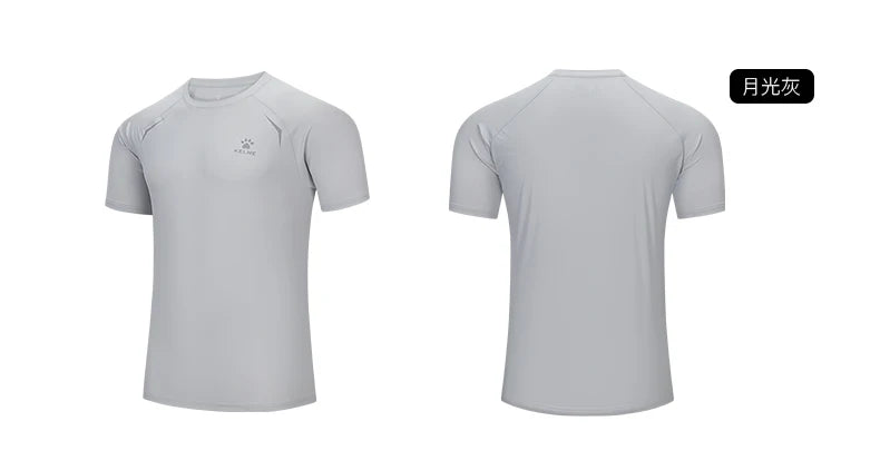 Kelme Men's Sports Tops Quick-drying Fitness Clothes Outdoor Running Breathable Short-sleeved Basketball T-shirt