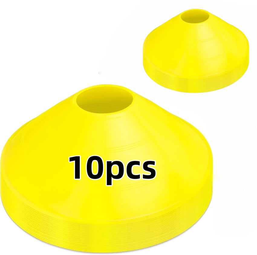 10pcs football training cone Disc plate football plate agility practice  Sign Dish Cones Outdoor Football  Basketball Training