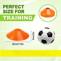 10pcs football training cone Disc plate football plate agility practice  Sign Dish Cones Outdoor Football  Basketball Training