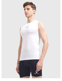 Kelme Sleeveless Fitness T-shirt For Men's Summer High Elastic Breathable Tight Clothing Training Sports Tank Top Running Vest