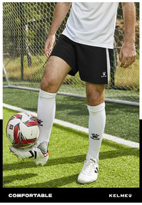 Kelme Men's Football Training Shorts Outdoor Running Breathable Shorts Fitness Sports Quick-drying Pants Daily Leisure