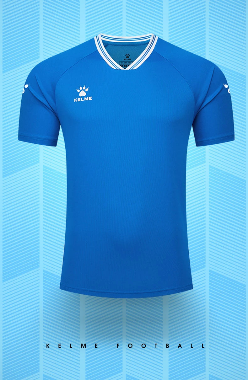 KELME Football Shirts Adults and Kids Team Match Shirts Training Shirts Printed Jerseys