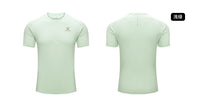 Kelme Men's Sports T-shirt Ice Silk Football Quick-drying Short-sleeved Fitness Outdoor Running Training Breathable Top