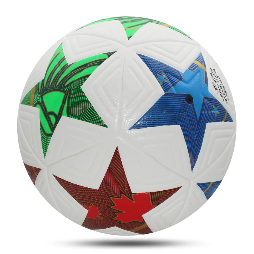 New Soccer Ball Official Size 5 PU Material High Quality Grass Outdoor Team Match Game Football Training Seamless futbol topu