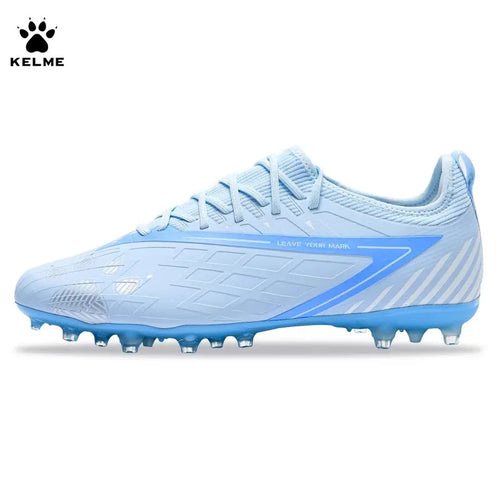 Kelme Football Shoes Men's Glimpse Mg Adult Game Short Nail Football Shoes Professional Training Artificial Grass Sports Shoes