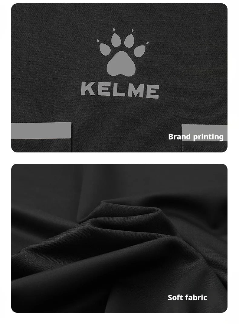 Kelme Football Referee Suit New Breathable Short-sleeved Personalized Custom Referee Jersey Outdoor Sports Suit
