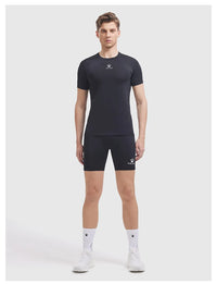 Kelme Sports T-shirt Men's Summer Short Sleeved Quick Drying Breathable Running Football Elastic Tight Fitness Suit