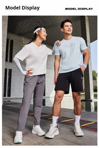 Kelme Men's Sports T-shirt Outdoor Running Quick-drying Top Daily Fitness Breathable Basketball Short Sleeve