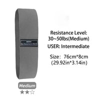 New Fabric Resistance Hip Booty Bands Glute Thigh Elastic Workout Squat Circle Stretch Fitness Strips Loops Yoga Gym Equipment