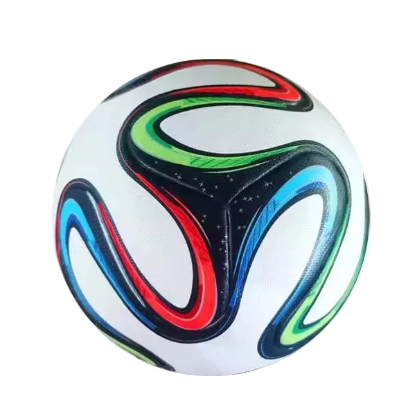 Brazuca-Style Match & Training Soccer Ball (Size 5 only) Authentic PU Quality Leather