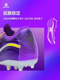 Kelme Next Top Football Shoes Men's Professional Match Football Boots Indoor Anti-slip Artificial Grass Futsal Mg Football Shoes