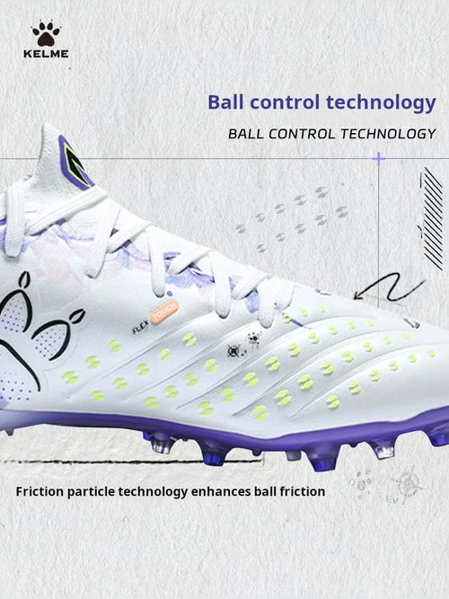 Kelme Football Shoes Male Master 2.0mg Short Nails Competition Grass Training Adult Tf Broken Nails Soccer Shoes