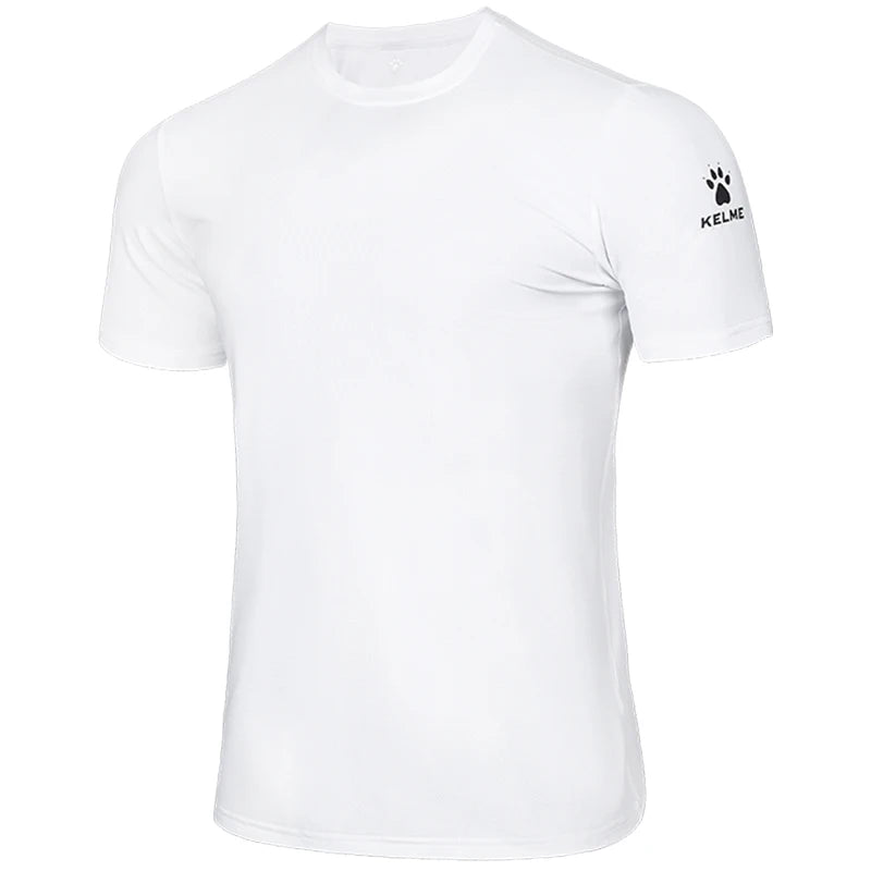 KELME Men's T-shirt Men Soccer Basketball Running Trainning Exercise Gym Quick Dry Fitness Sportswear Breathable T Shirt 871002