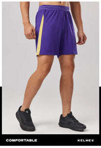 Kelme Men's Football Training Shorts Outdoor Running Breathable Shorts Fitness Sports Quick-drying Pants Daily Leisure