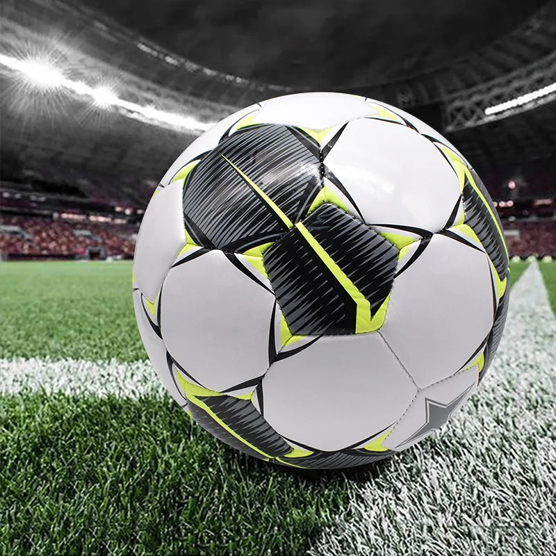 Newest Soccer Ball Standard Size 5 Offical Machine-Stitched Football Ball PU Sports League Match Training Balls futbol voetbal