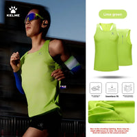 KELME Men's Marathon Vest Professional Racing Top Training Fitness Track And Field Running Speed Dry Vest