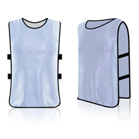 1x Loose Fitment and Lightweight Child Sports Training BIBS Vests for Basketball Cricket Soccer Football Rugby Mesh