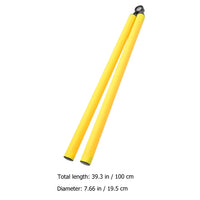 2Pcs Training Equipment Soccer Drill Equipment Football Agility Poles Football Training Aids Soccer Sign Pole Hurdling Training