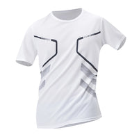 1/3 Piece Men's Short Sleeved Youth Round Neck Printed Quick Drying Sports Interior With Multifunctional Comfort And Casual