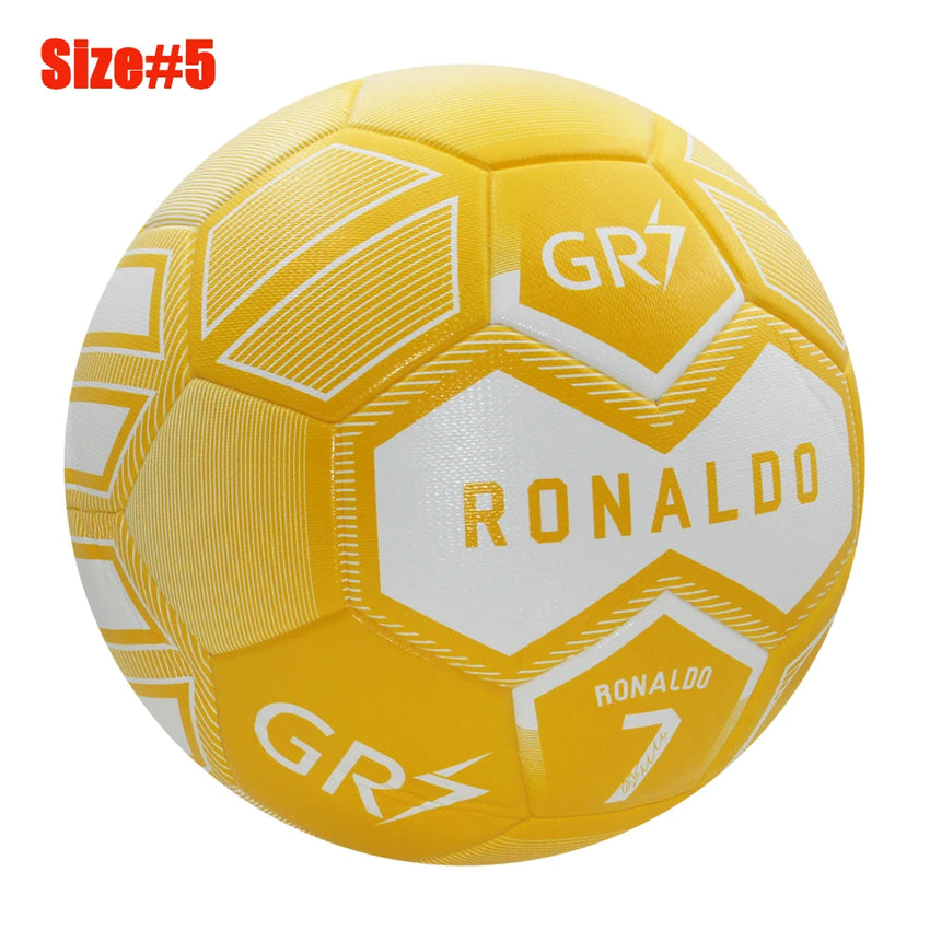 New Soccer Ball Official Size 5 PU Material High Quality Grass Outdoor Team Match Game Football Training Seamless futbol topu