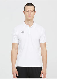 Kelme Polo Shirt Men Summer Quick Drying Short Sleeve T-shirt Club Training Football Uniforms Custom Culture Shirt
