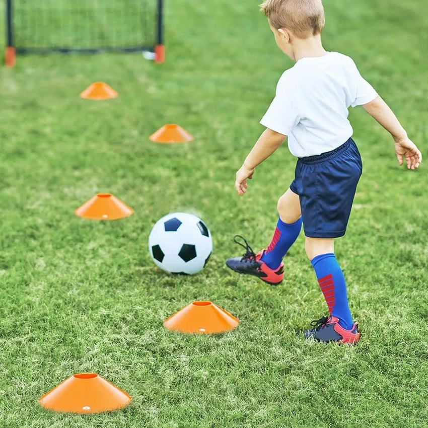 10pcs football training cone Disc plate football plate agility practice  Sign Dish Cones Outdoor Football  Basketball Training