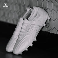KELME FG Man Soccer Shoes Holy Grail Artificial Grass Anti-Slippery Kangaroo Skin Football Boots Sports Game Training shoes