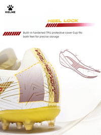 Kelme Adult Football Shoes Mg Professional Match Short Nail Shoes Daily Training Shoes Indoor Anti Slip Football Shoes