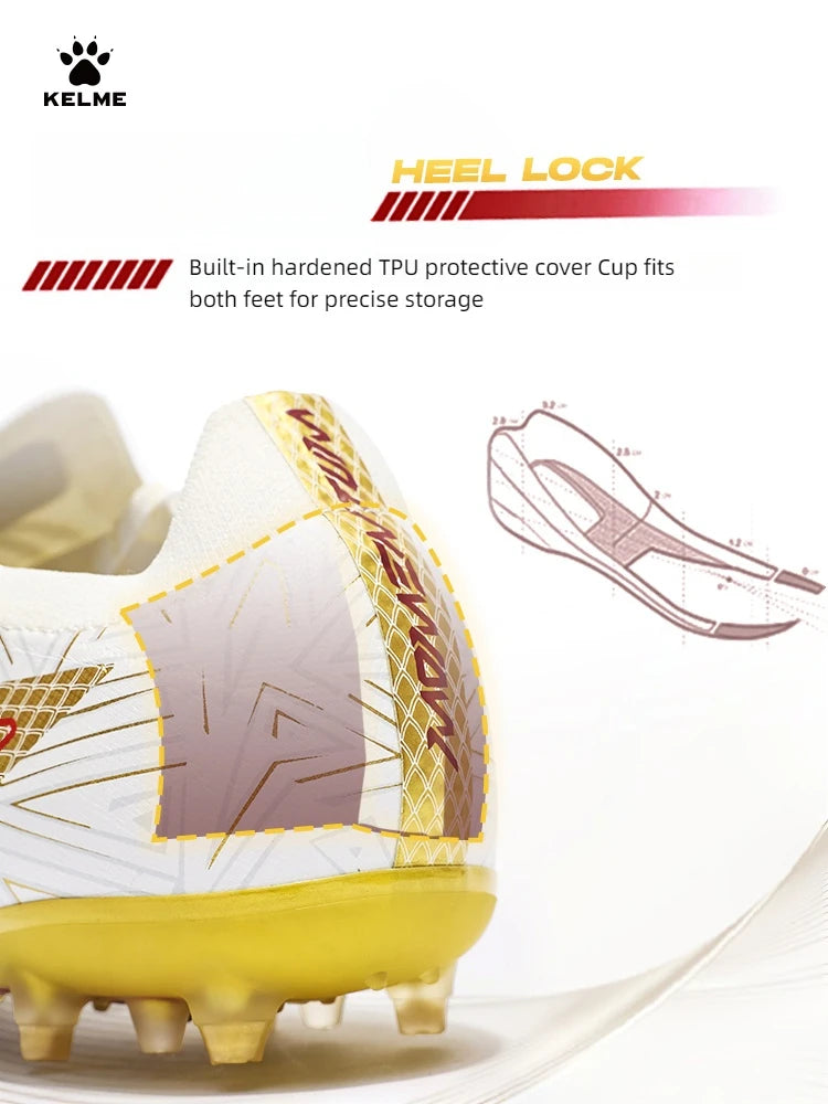 Kelme Adult Football Shoes Mg Professional Match Short Nail Shoes Daily Training Shoes Indoor Anti Slip Football Shoes