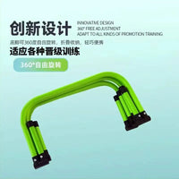 Little Football Training Hurdles Adjustable Foldable Height and Field Agility Speed Ladder Sports Exercise