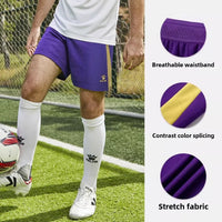 Kelme Men's Football Training Shorts Outdoor Running Breathable Shorts Fitness Sports Quick-drying Pants Daily Leisure