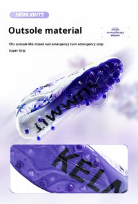 Kelme Football Shoes Male Master 2.0mg Short Nails Competition Grass Training Adult Tf Broken Nails Soccer Shoes