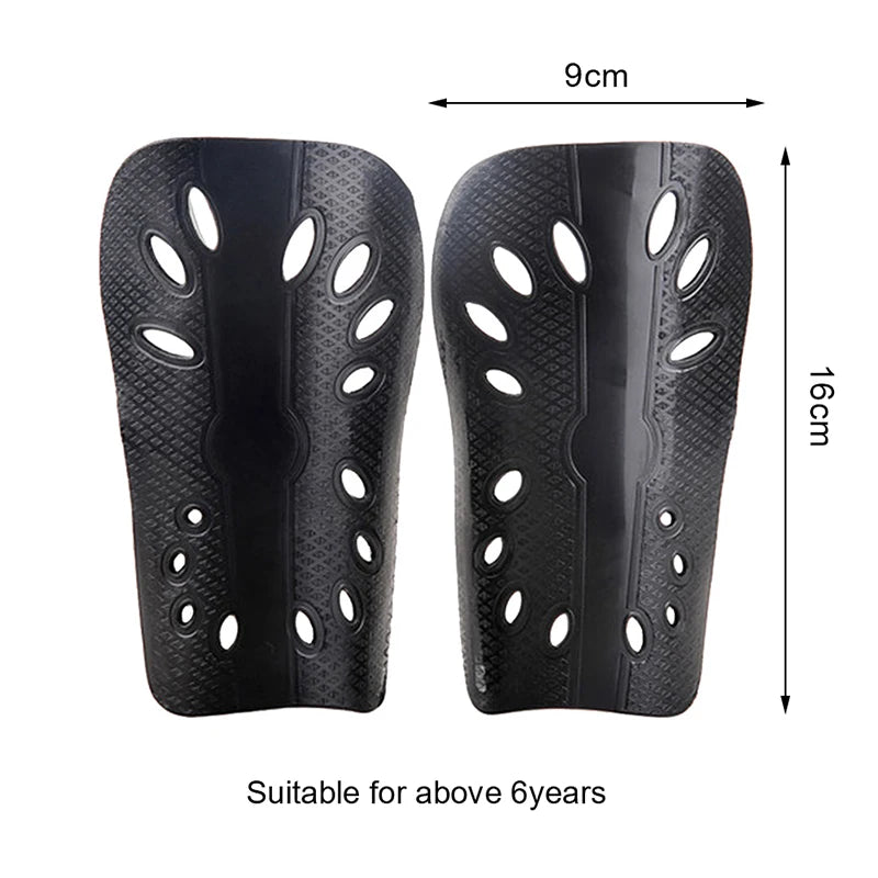 Football Shin Guards (1 Pair) – Plastic Soccer Leg Protector