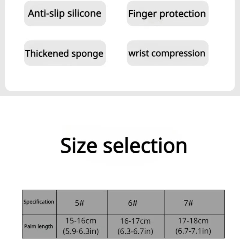 Goalkeeper Gloves - Wear-Resistant Latex