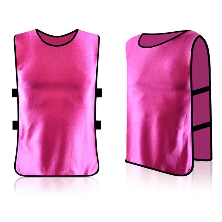 1x Loose Fitment and Lightweight Child Sports Training BIBS Vests for Basketball Cricket Soccer Football Rugby Mesh