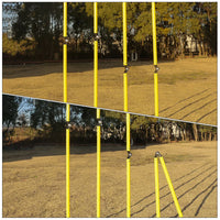 2Pcs Training Equipment Soccer Drill Equipment Football Agility Poles Football Training Aids Soccer Sign Pole Hurdling Training