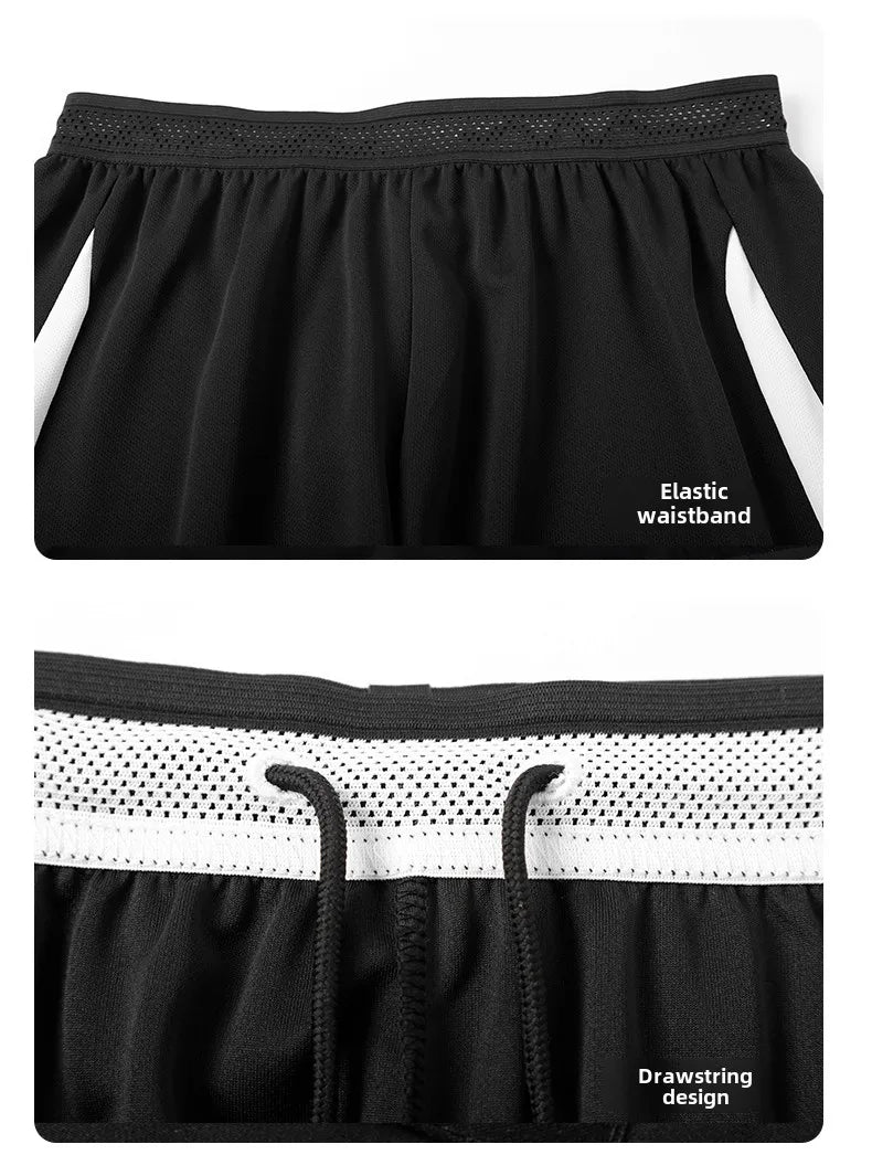 Kelme Men's Football Training Shorts Outdoor Running Breathable Shorts Fitness Sports Quick-drying Pants Daily Leisure