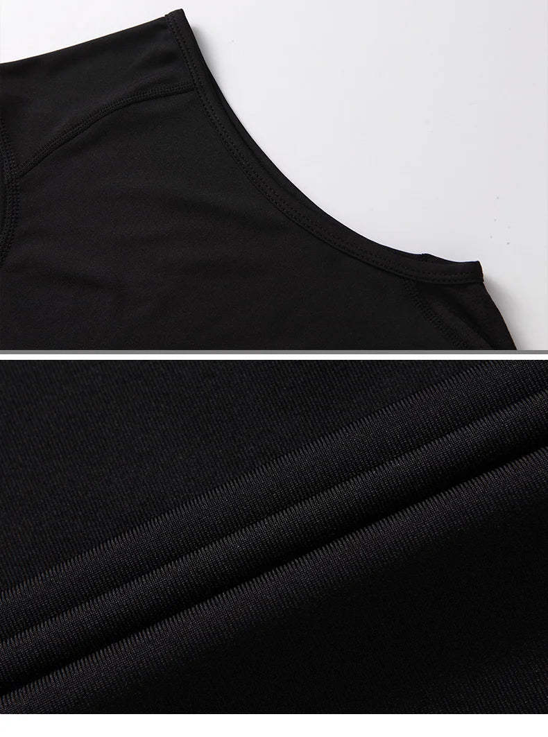 Kelme Sleeveless Fitness T-shirt For Men's Summer High Elastic Breathable Tight Clothing Training Sports Tank Top Running Vest
