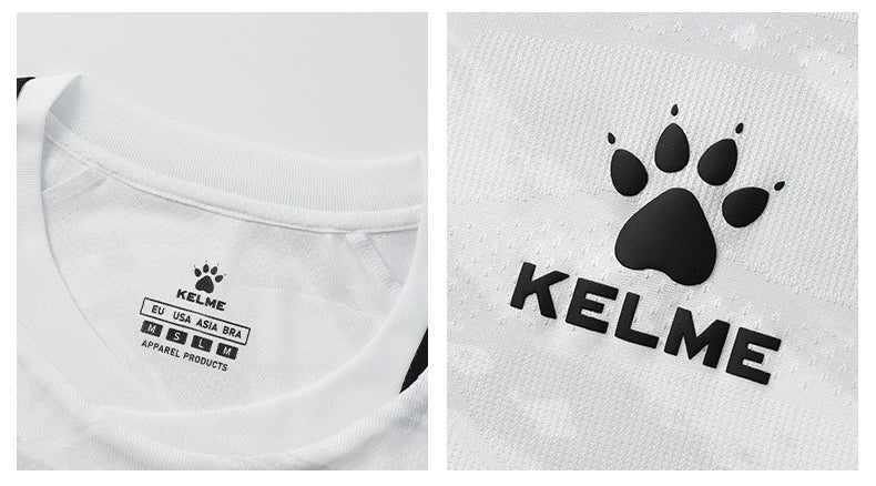 KELME football jersey tops training short-sleeved adult game team uniforms official flagship store jersey set
