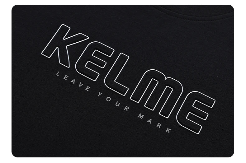 Kelme Men's Sports T-shirt Outdoor Running Quick-drying Top Daily Fitness Breathable Basketball Short Sleeve