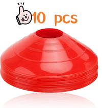 10pcs football training cone Disc plate football plate agility practice  Sign Dish Cones Outdoor Football  Basketball Training